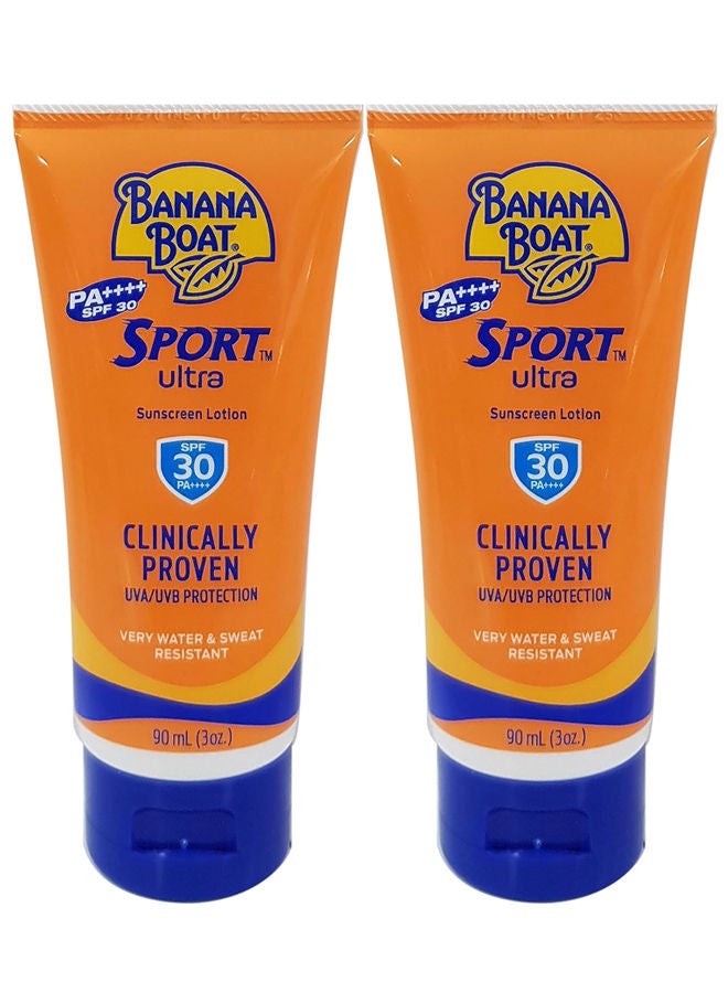 Sport Sun Lotion Spf30 2x90Ml