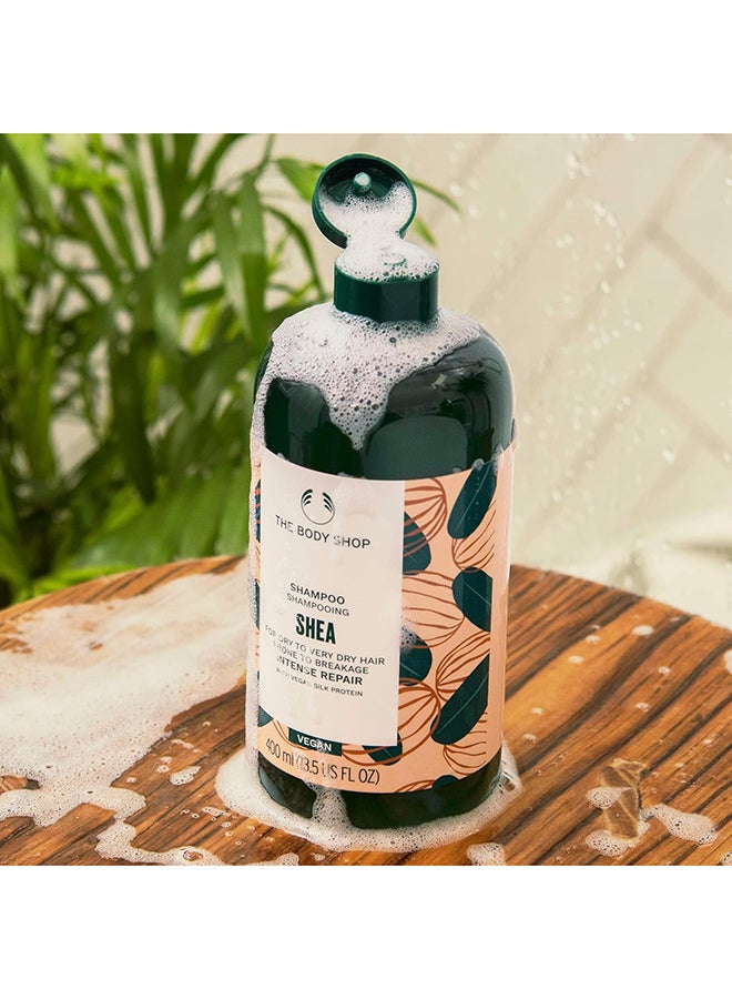 Shea Intense Repair Shampoo for Dry, Damaged Hair | Strengthening & Moisturizing Formula to Reduce Breakage | Vegan Hair Care with Community Fair Trade Shea Butter, 400ml - image 2