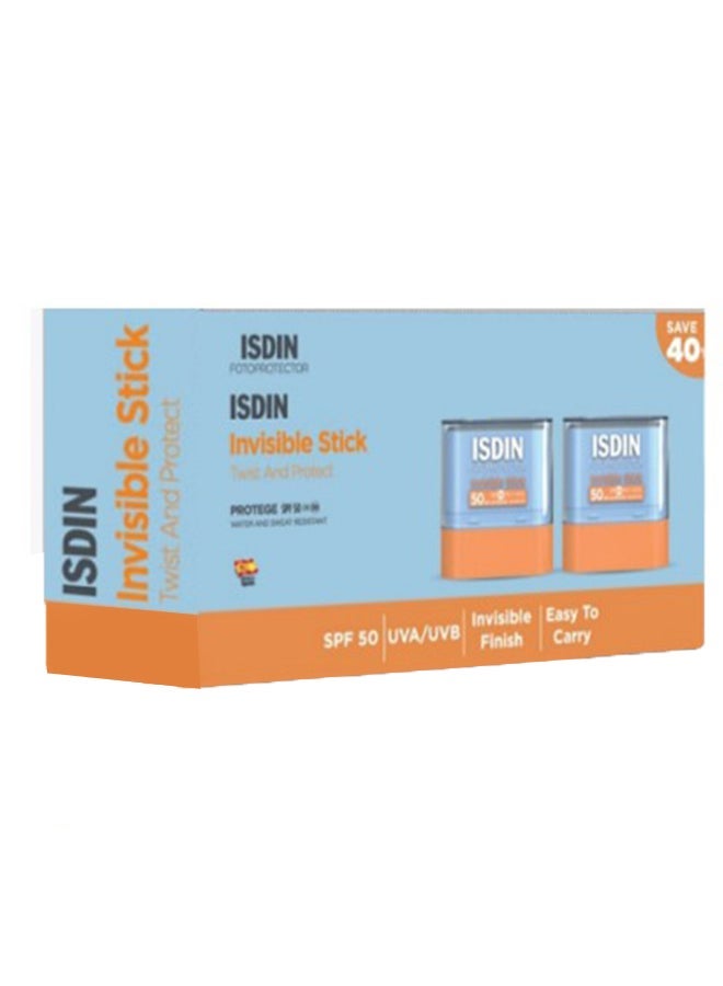 Invisible Stick SPF 50 Bundle (10 g) – High-Protection Broad-Spectrum Sunscreen for Face & Sensitive Areas, with SPF 50 UV Protection, Convenient On-the-Go Stick Application, Bundle Offer – Save 40% - image 2
