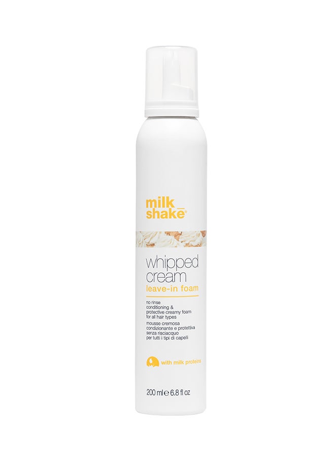 Leave-In Conditioning Whipped Cream for Dry & Color Treated Hair – Lightweight Moisturizer with Milk Proteins & Integrity 41 Complex for Softness, Shine & Manageability, 200ml