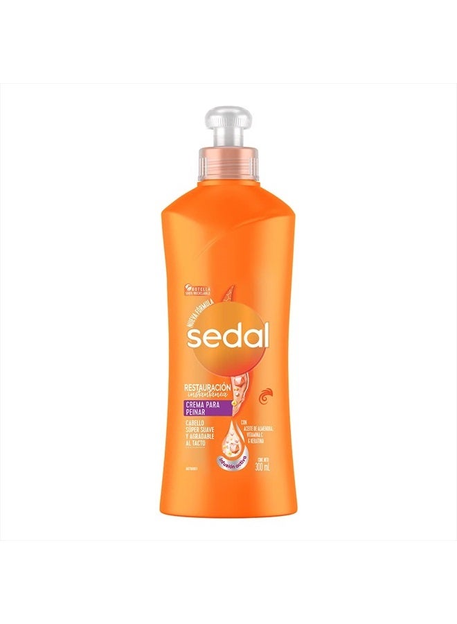 S.O.S. Reconstruccion Estructural Con Bio Keratina Crema Para Peinar (Styling Hair Cream Structural Reconstruction) 300 ml