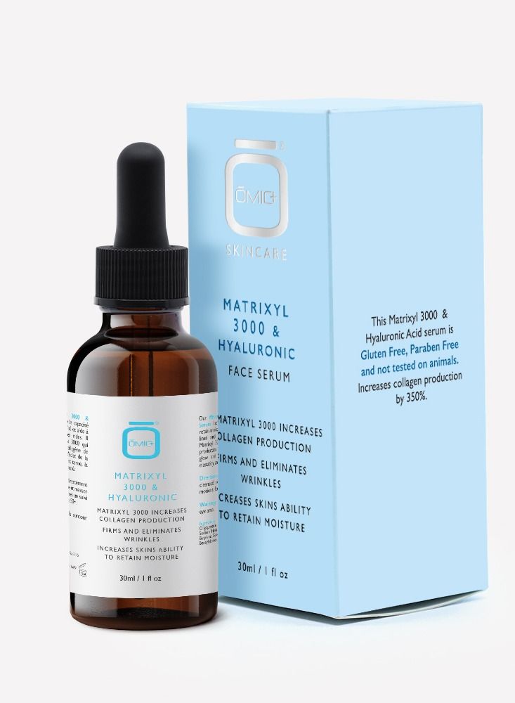 Omic+ Matrixyl 3000 & Hyaluronic Face Serum 30ml