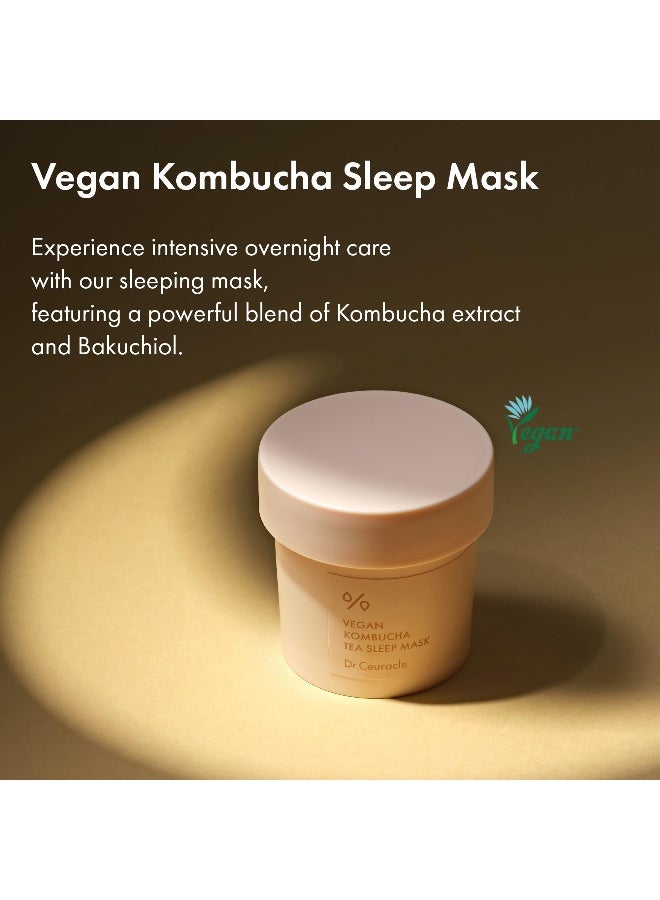 Vegan Kombucha Tea Sleep Mask 100g | Overnight Hydration & Skin Renewal, 3.5 oz - image 2