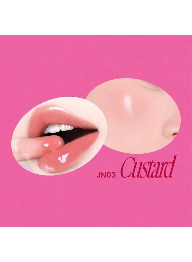 Lip & Cheek Glowy Jelly Pot Custard - image 3