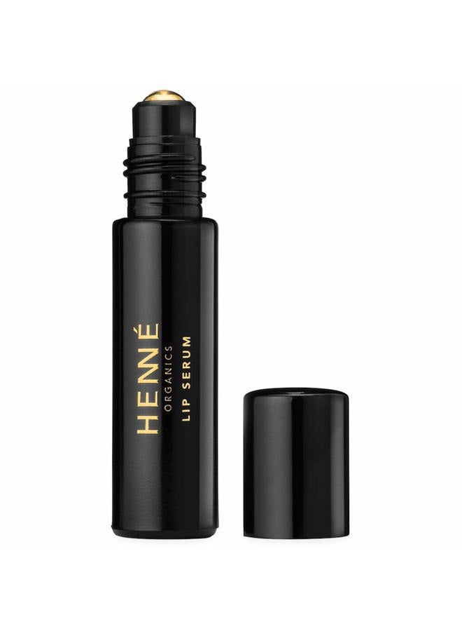 Henné Organics Lip Serum - Natural Antioxidant Oil Treatment for Smooth and Firm Lips