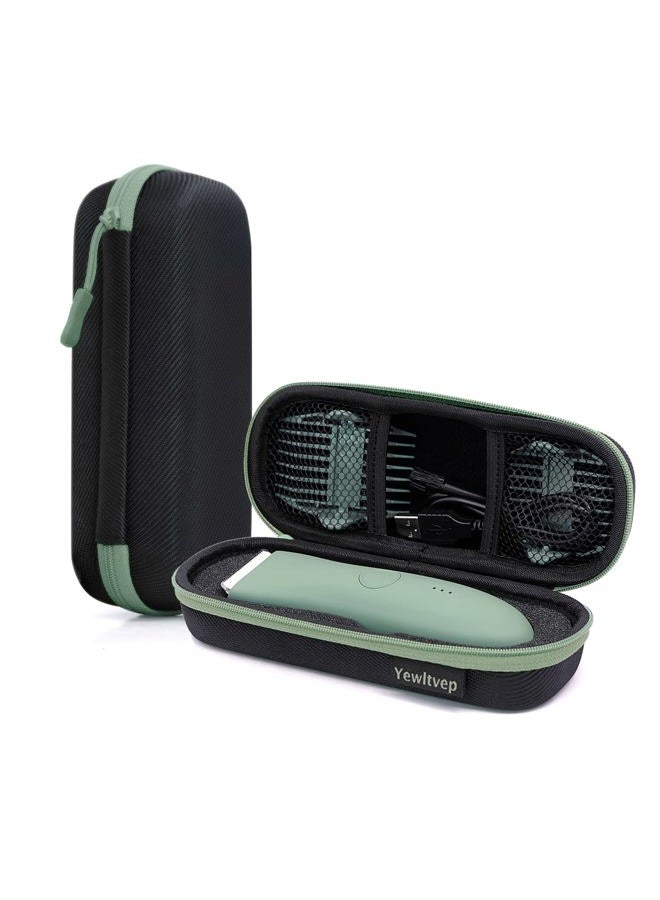 Case for Meridian Shaver, Hard Bags Compatible with MANSPOT Groin Hair Trimmer Without Recharge Dock, Storage Case for Meridian Trimmer with Shockproof Detachable Insert Foam
