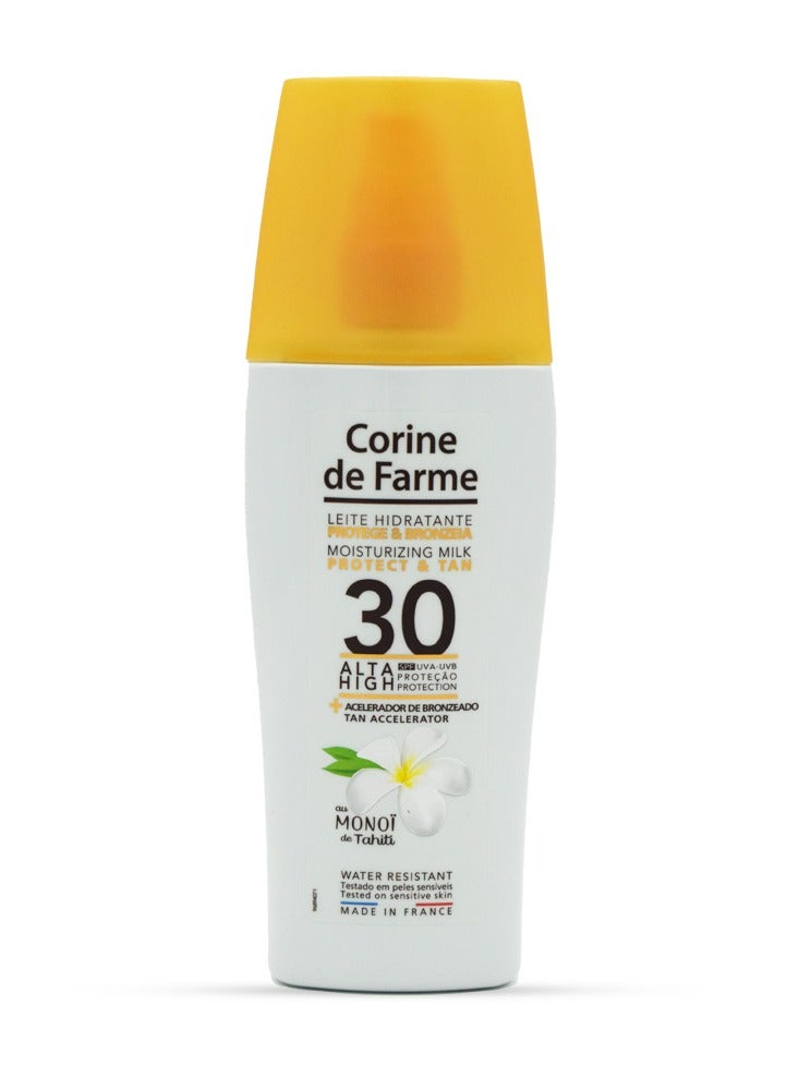 CDF-Protect & Tan Moisturizing Milk Lotion SPF 30 150ML