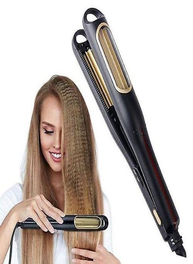 Automatic Crimping Hair Iron Rotating Corn Hair Curler Crimper Professional