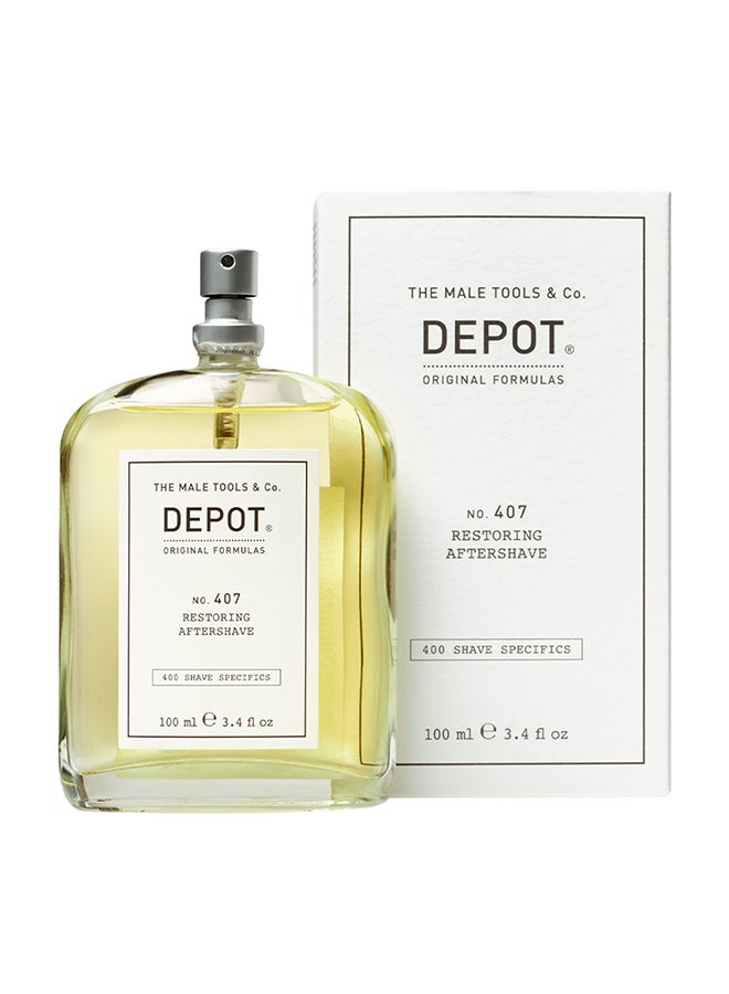 Restoring Aftershave Lotion - Calms & Soothes Skin After Shaving, Reduces Redness & Provides Lightweight Hydration (100 ml)