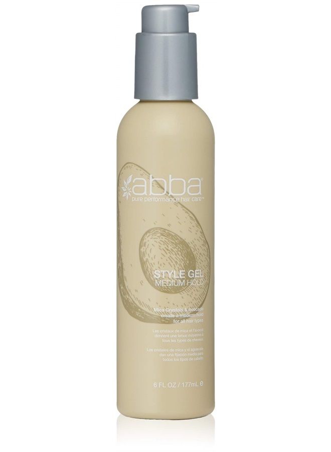 Style Gel Medium Hold, 6 Fl oz