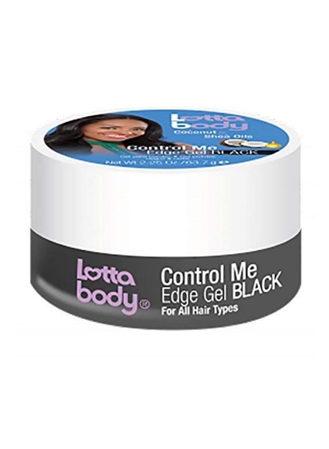 Control Me Edge Gel, Black, 2.25 Ounce
