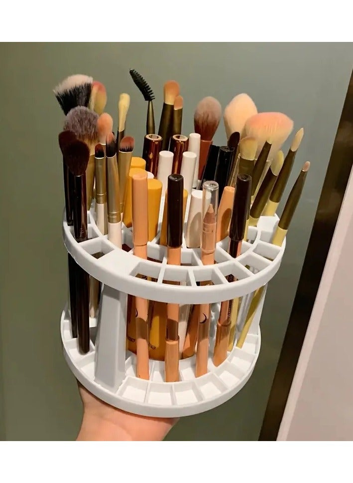1Pc Lightweight Makeup Brush Storage Rack Organize and Display Your Cosmetics with Ease