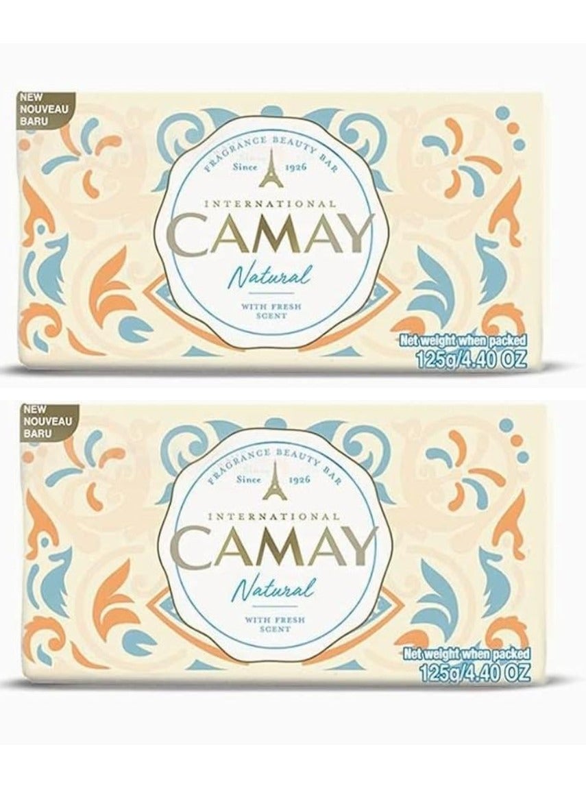 International Naturel Soap With Fresh Scent 125g 2 pcs