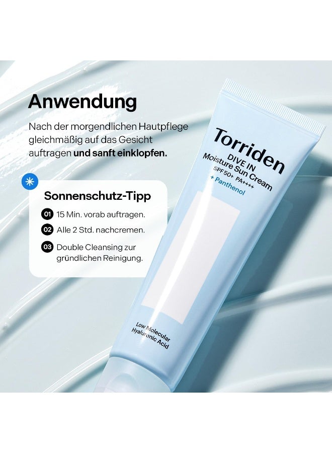 Dive-In Moisturising Sunscreen Spf 50+ Pa++++ With Panthenol 60Ml — Hydrating, Non-Sticky, No White Cast, Vegan & Sensitive Skin Safe, 2.02 Fl Oz - image 6