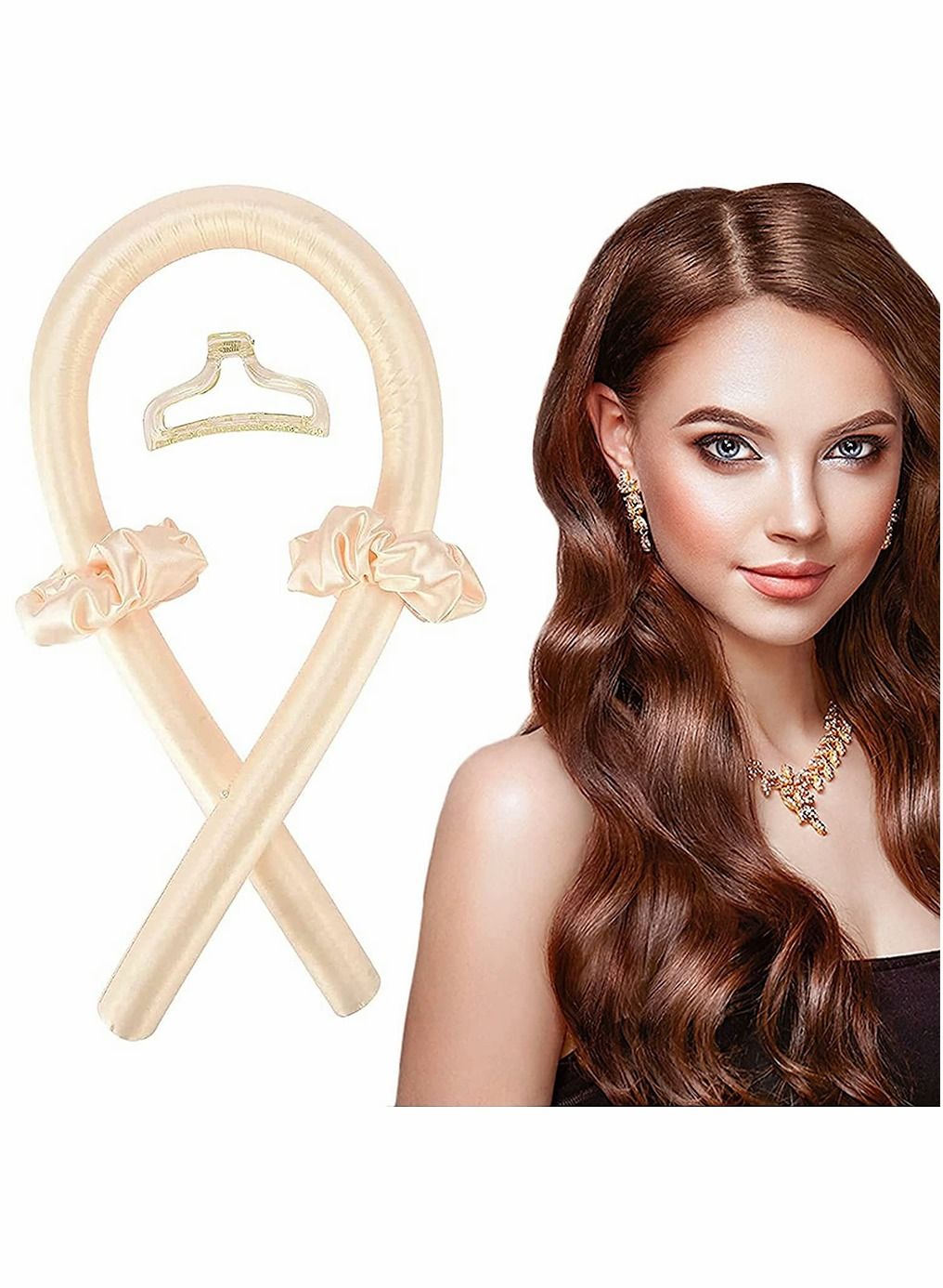 Hair Rollers for Heatless Curls Overnight Heatless Hair Curlers to Sleep in Curling Rod Headband for Short and Long Hair Hair Wrap Curler