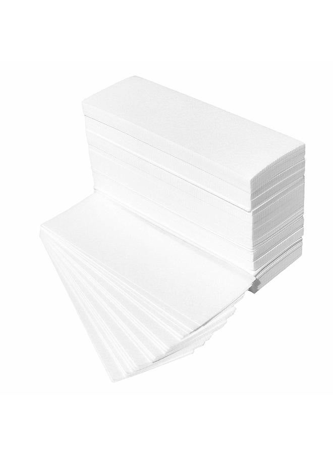 Omwah Beauty Professional Grade Facial and Body Non Woven Epilating Wax Strips Large 3 x 9 Hair Removal 200 Count