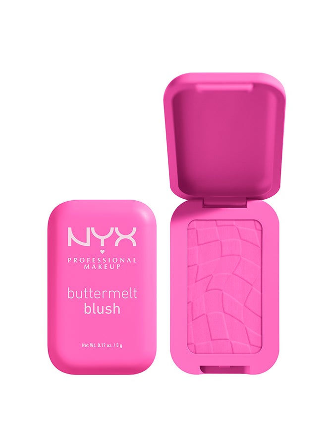 Buttermelt Blush, Powder Blush, Up To 12 H Wear, Fade & Transfer Resistant, My Butta Half