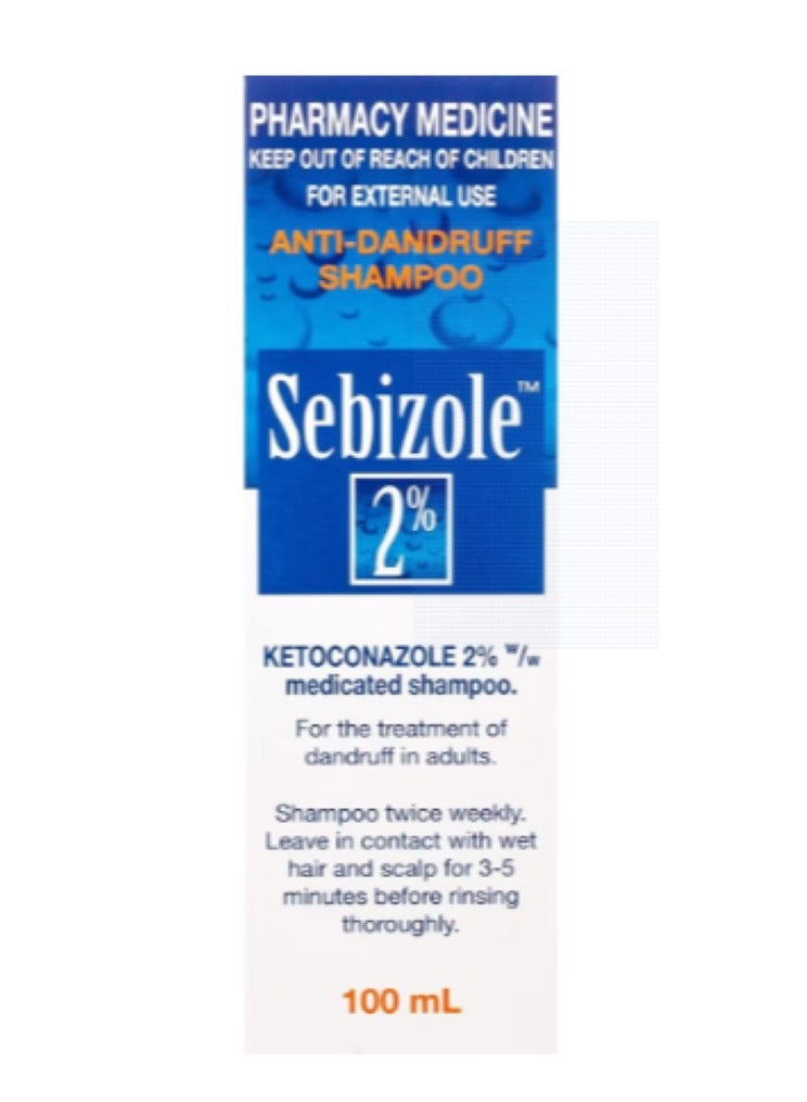 Sebizole Shampoo 100ml 2PCS