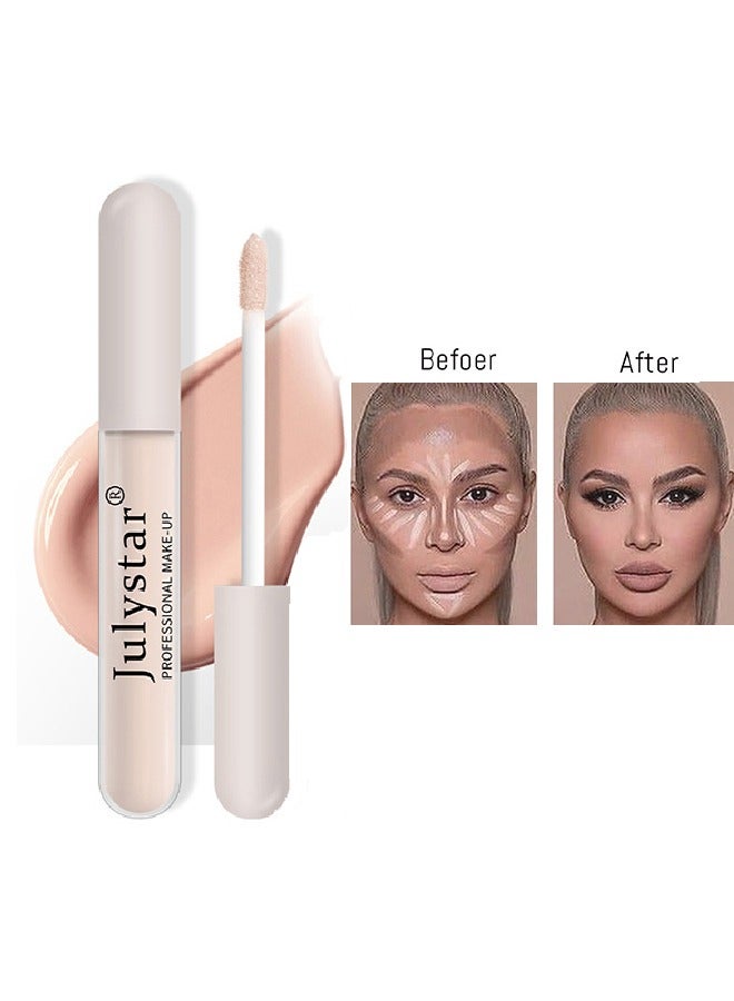 Professional Make Up  Liquid Concealer,Matte Liquid Skin Concealer(#03)