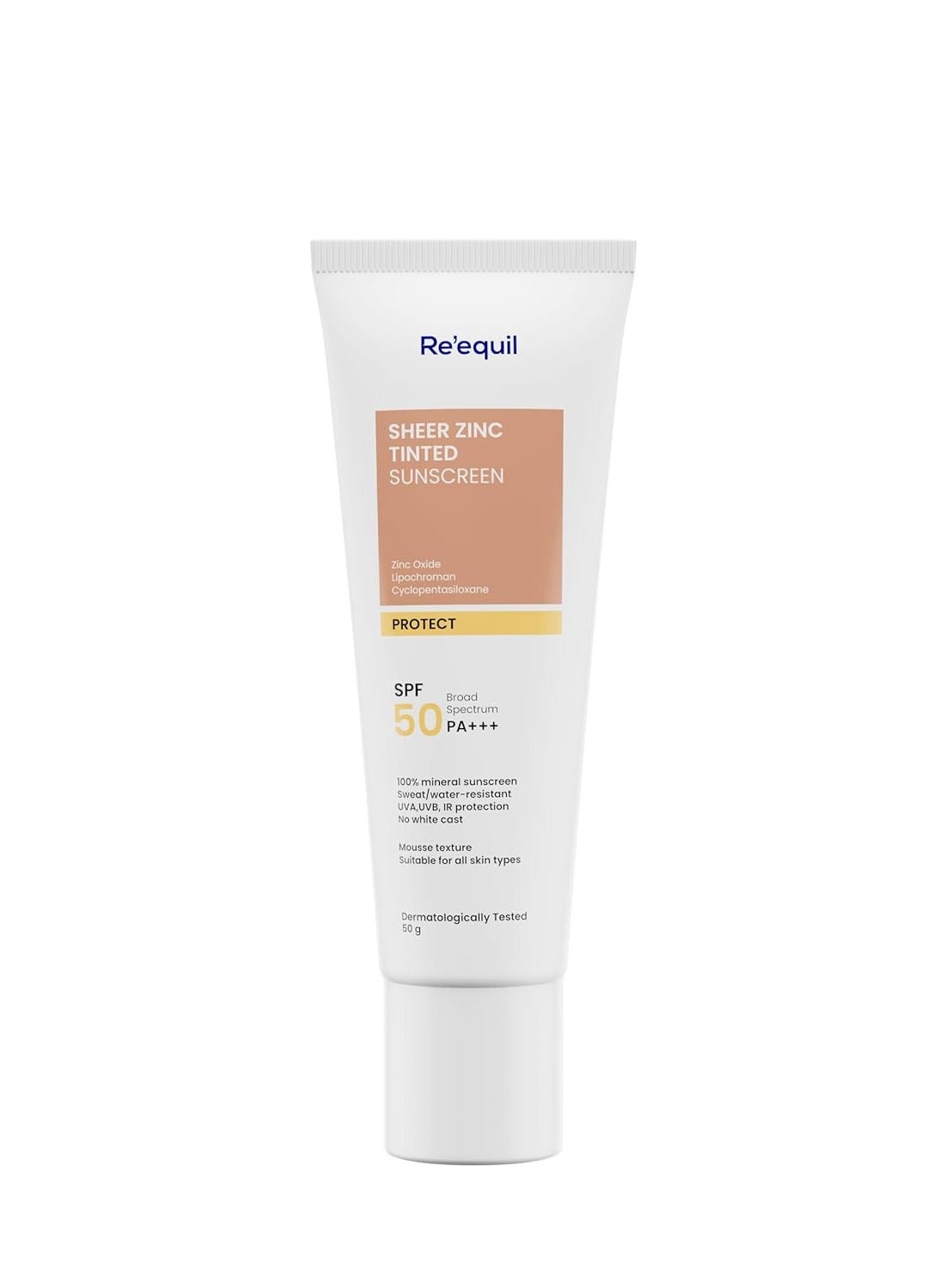 Sheer Zinc Tinted Sunscreen SPF 50 Cream 50g