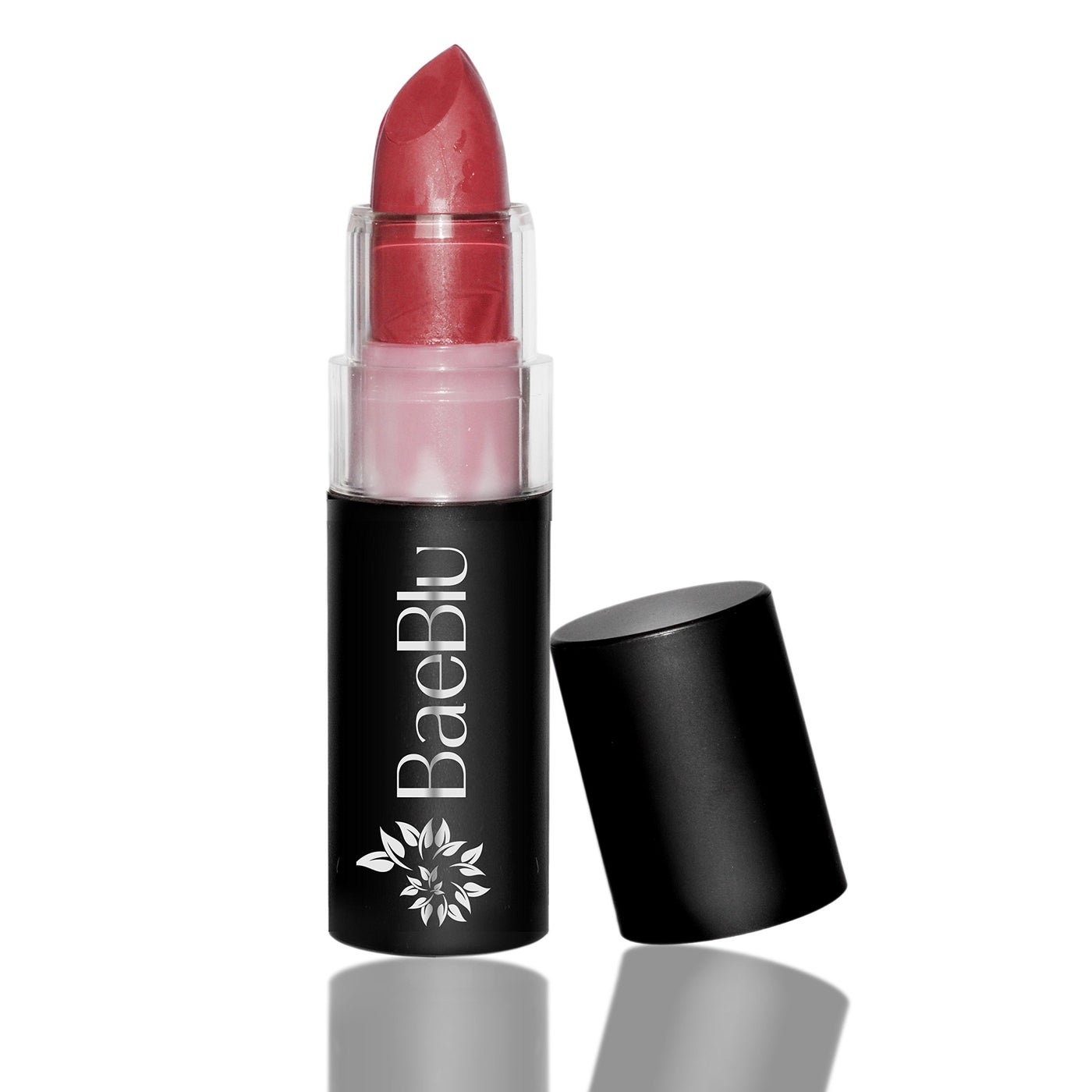 BaeBlu Organic Lipstick 100% Natural Hydrating Antioxidant-Rich, Made in USA, Raspberry