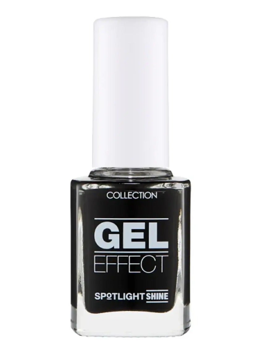 Spotlight shine gel effect nail polish - Leather jacket