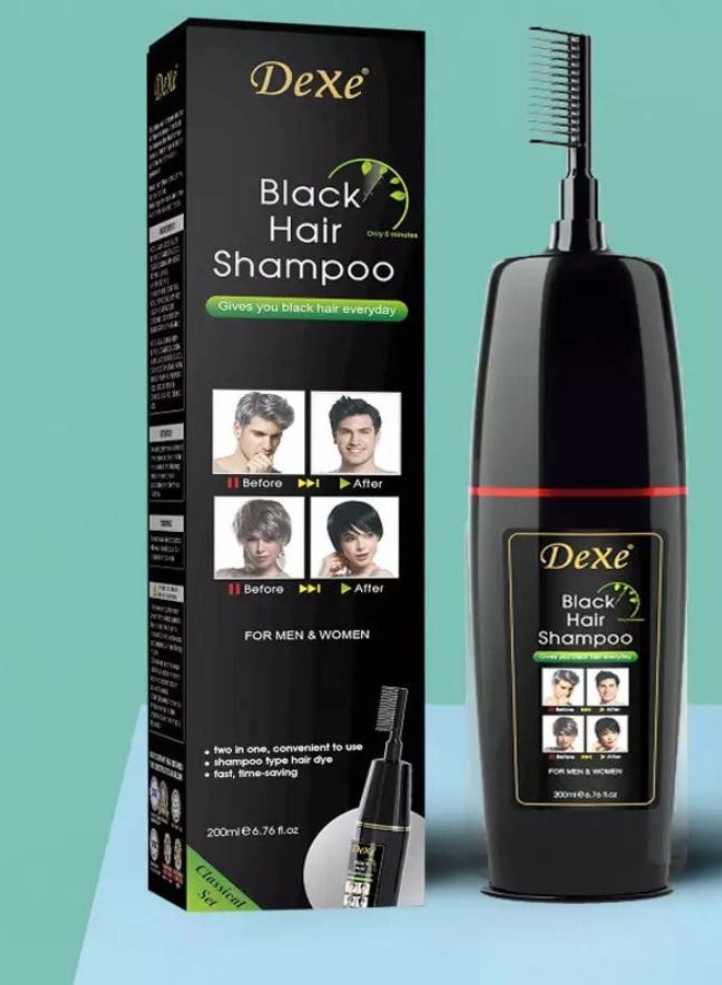 Black Hair Shampoo 200ml