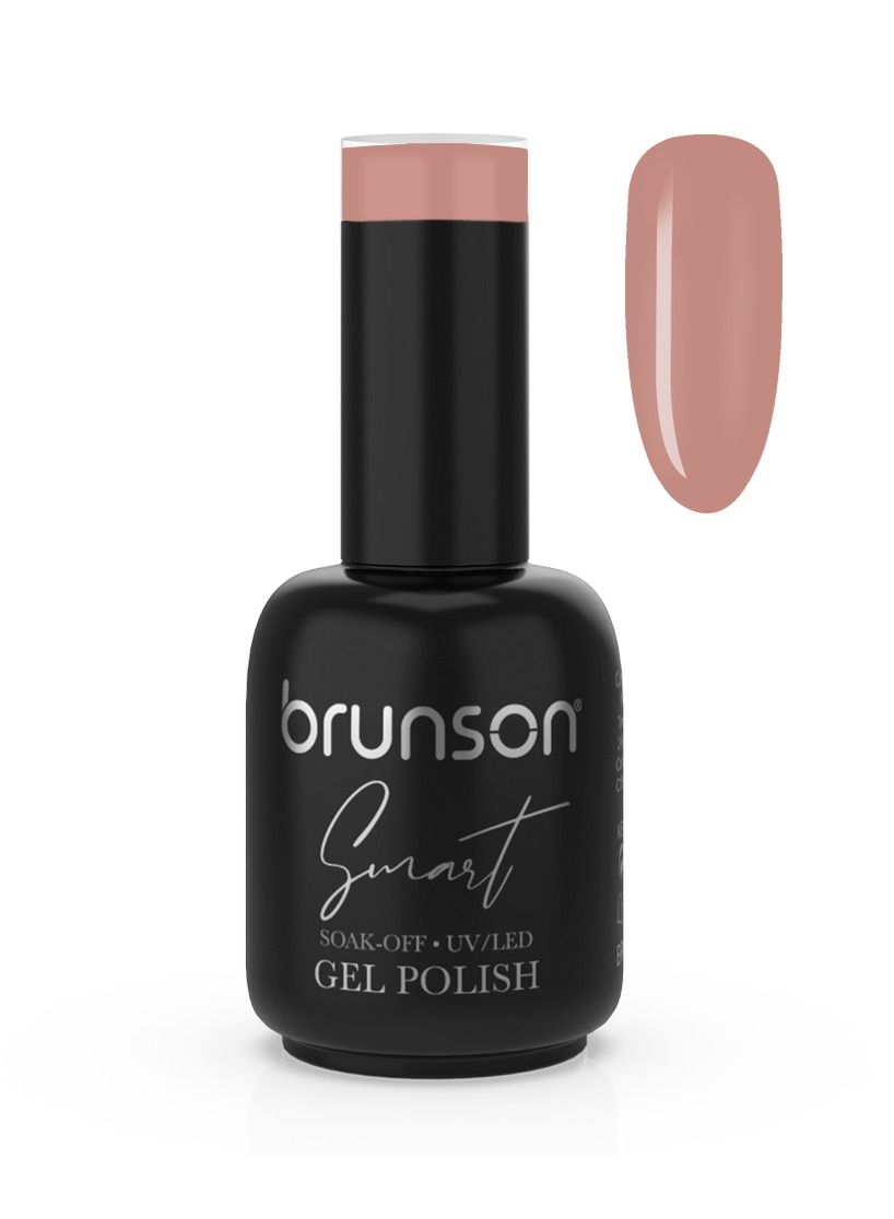 Gel Nail Polish, 15ml Smart Gel Nails Glossy Shine Finish Long Lasting Soak off UV/LED Gel Polish for Nail Art French Manicure Pedicure Salon Quality Chip Resistant Gel Nail Extensions BSM150