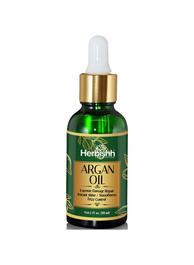 Argan Oil Deep Condition Treatment for Hair Frizz Control & Damage Repair 30ml
