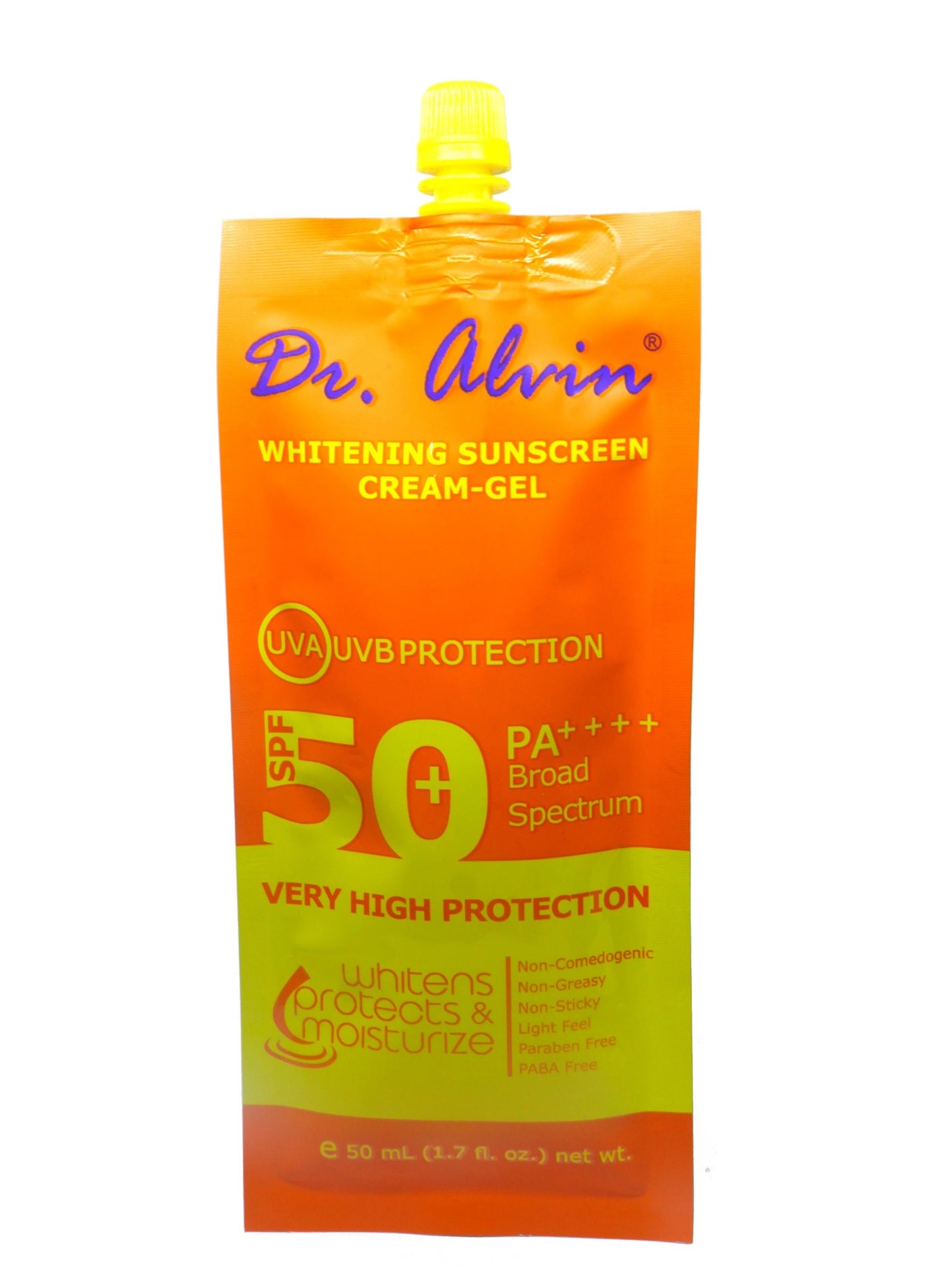 Whitening Sunscreen Cream Gel 50ml