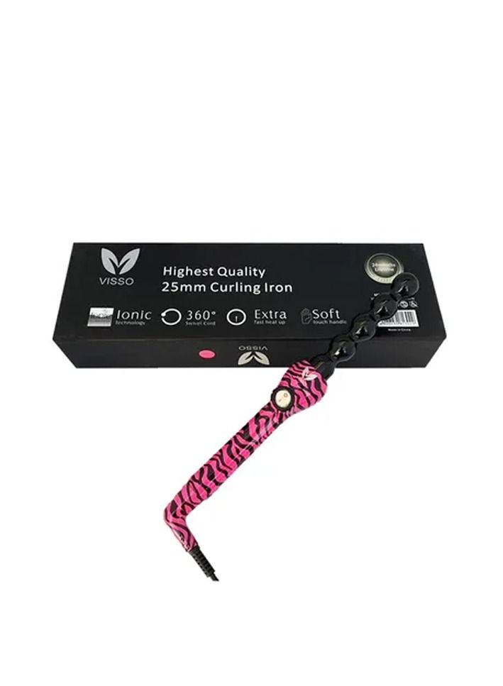 Hair Curler Set Pink/Black