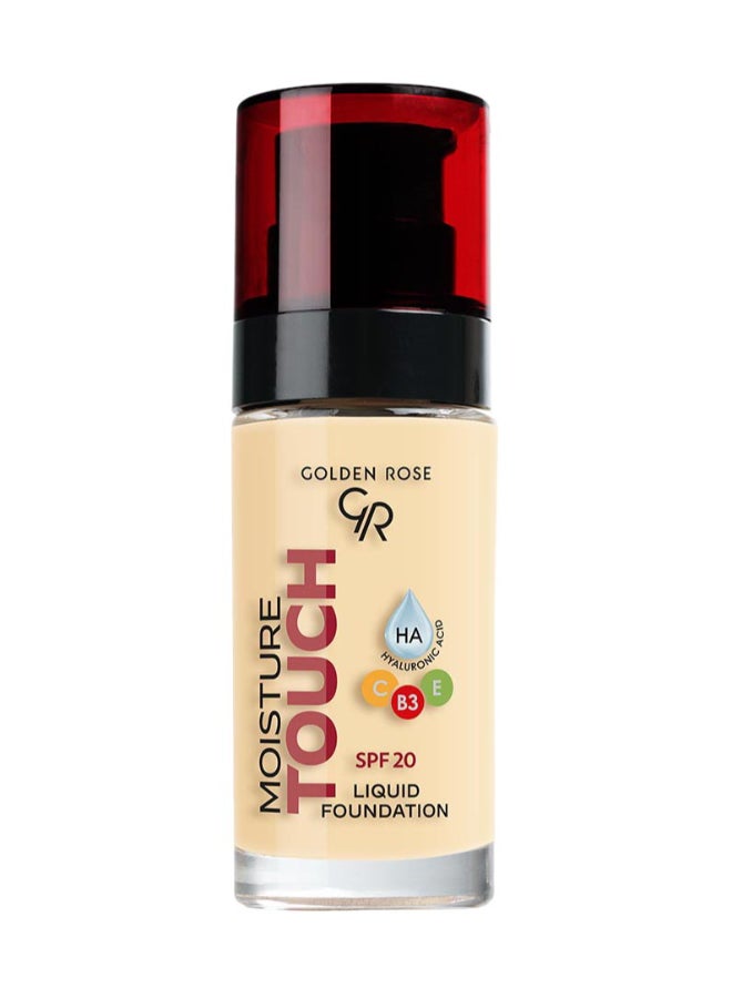 Moisture Touch Liquid Foundation Spf 20  101 Beige