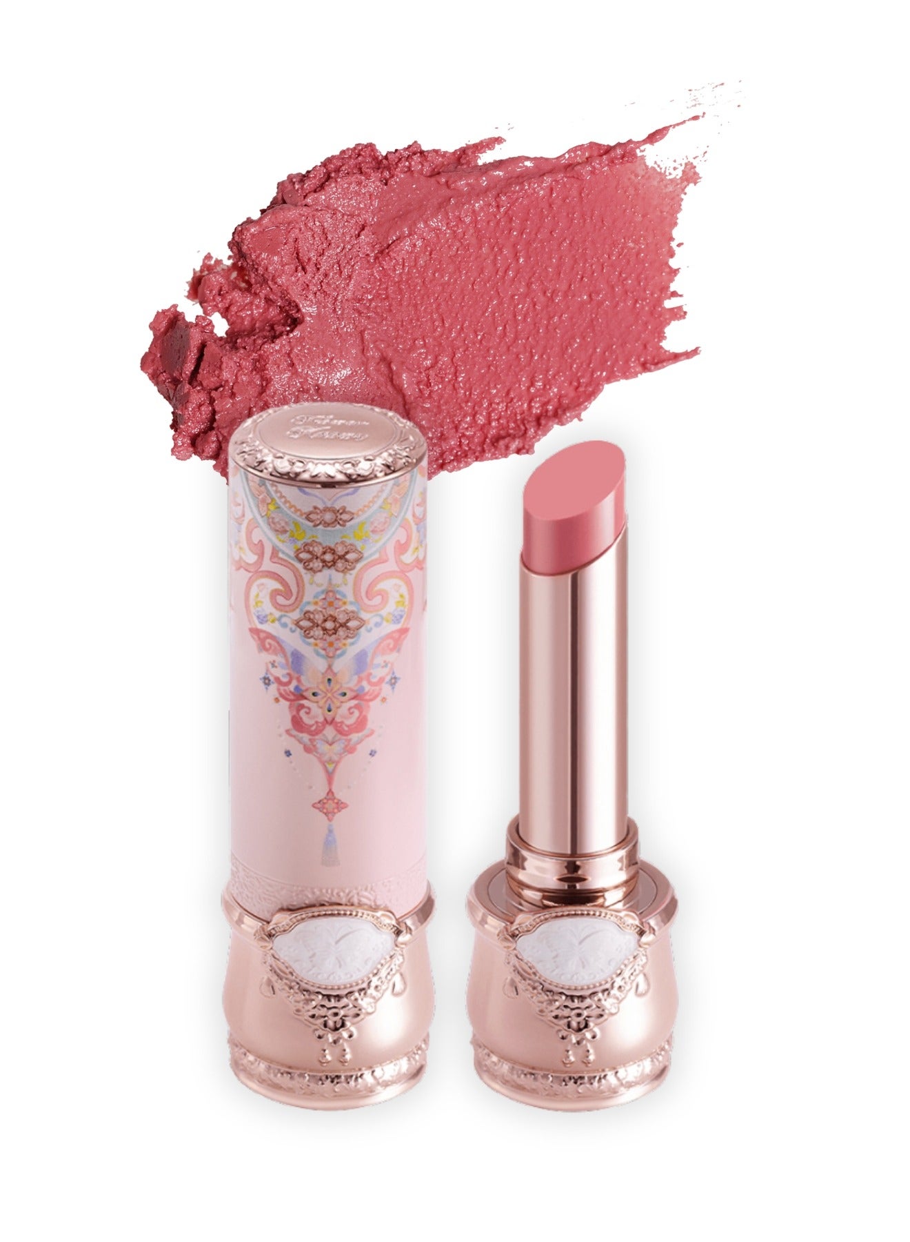 Butterfly Cloud Collar Collection Glossy Lipstick Non-sticky Highly Pigmented Long-lasting Hydration Shiny Lipgloss - C04 Peachy Aqua