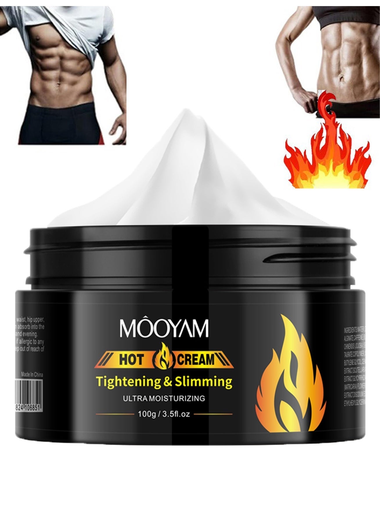 Anti Cellulite Hot Cream 100g for Cellulite and Firming Tightens Skin, Skin Firming Moisturizing Massage Gel for Cellulite, Soothing, Relaxing, Tightening & Slimming