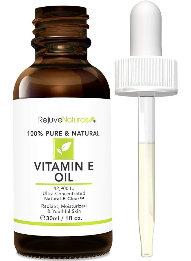 Vitamin E Oil - 100% Pure & Natural, 42,900 IU