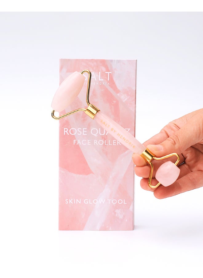 Salt By Hendrix Face Roller Rose Quartz – Cooling Recovery for Inflamed Skin, Natural Rose Quartz, Soothing Tool for Redness Relief Single - image 3