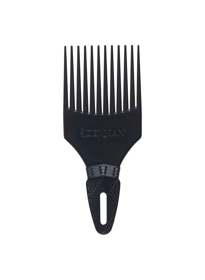 Jack Dean by Denman D17 Afro Comb/Curl Tamer Black