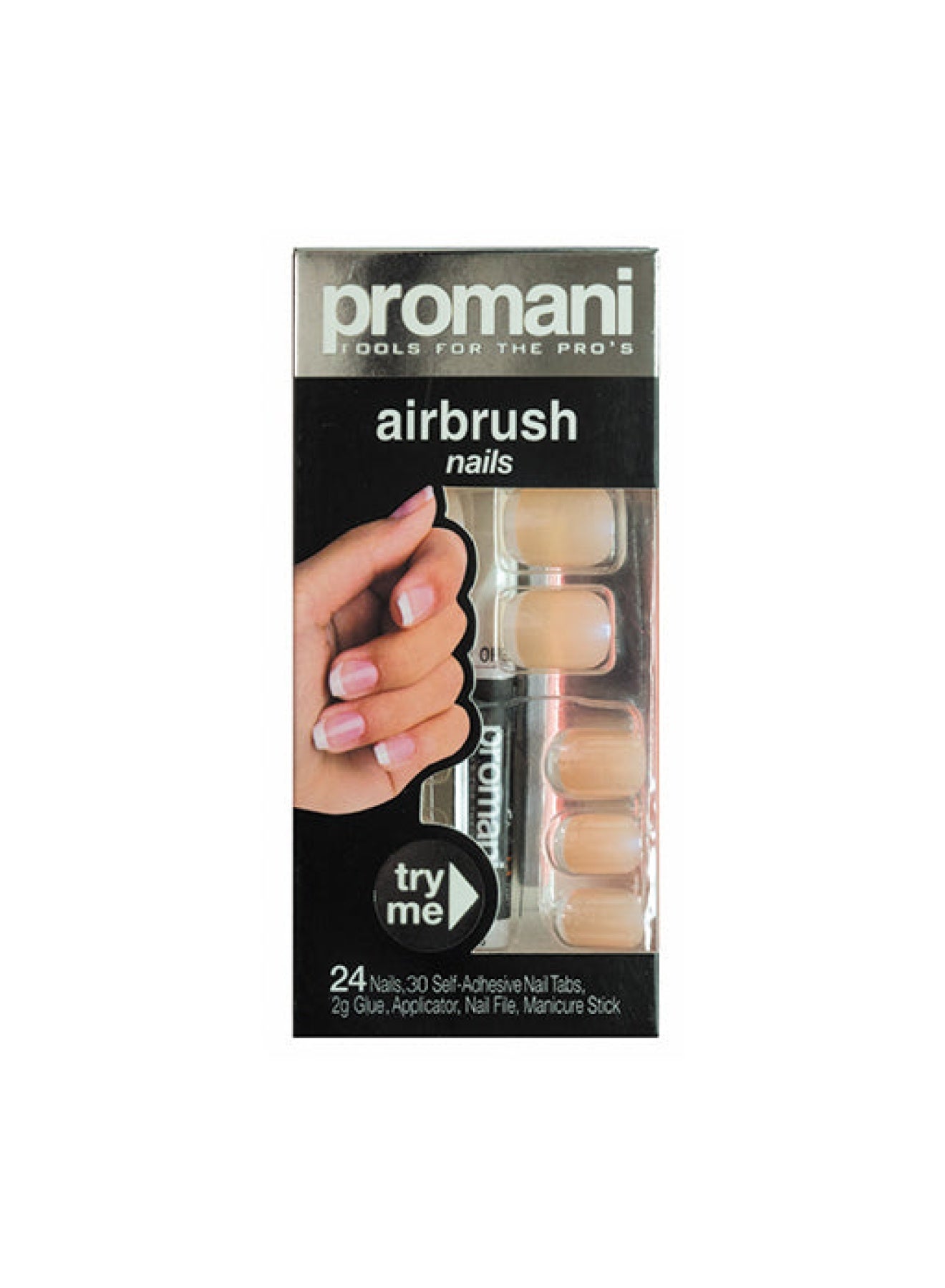 Airbrush French Nail Pearl Pink Pr-5010