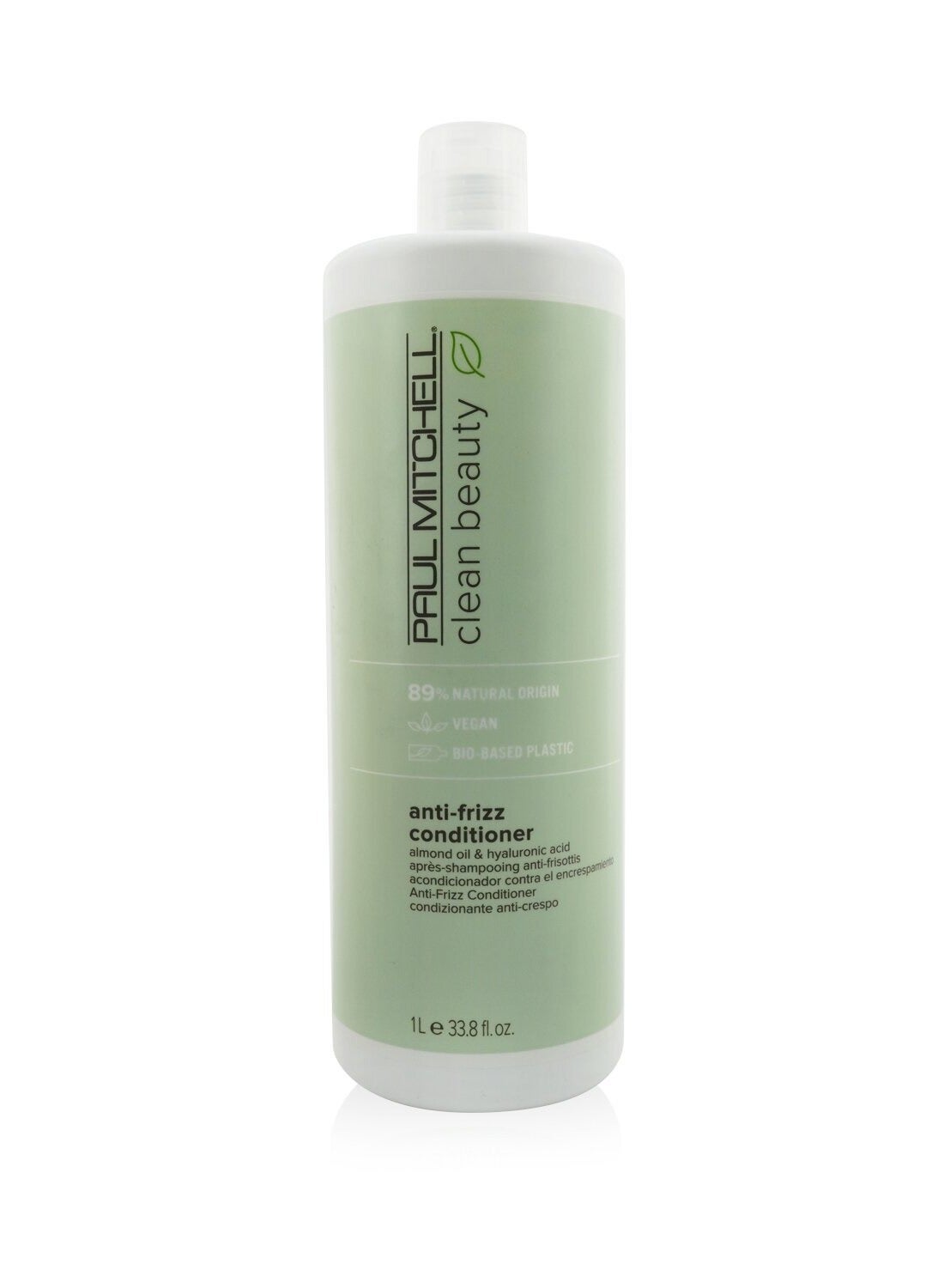 Clean Beauty Anti-Frizz Conditioner, Ultra-Rich Formula, Improves Elasticity, For Frizz-Prone Hair 33oz
