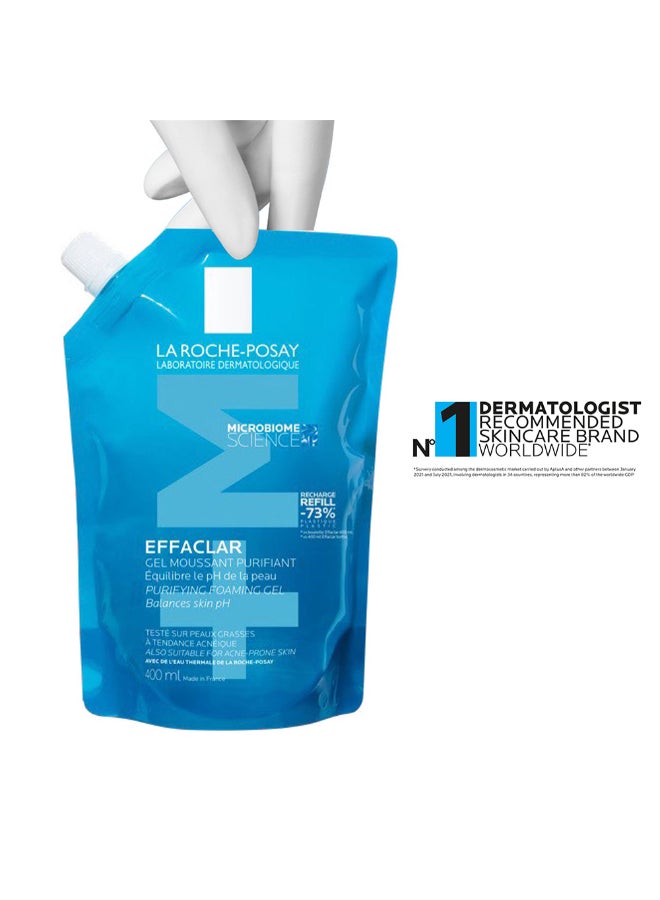 Effaclar Acne Purifying Foaming Gel Refill 400Ml - image 10