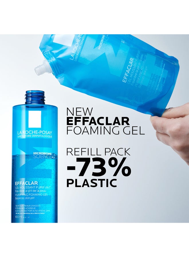 Effaclar Acne Purifying Foaming Gel Refill 400Ml - image 2