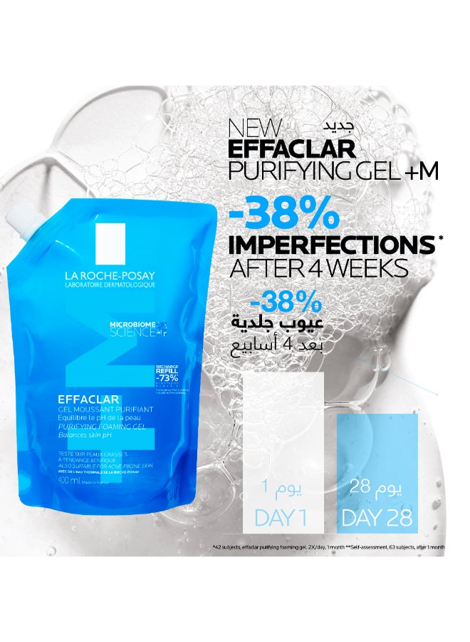 Effaclar Acne Purifying Foaming Gel Refill 400Ml - image 4