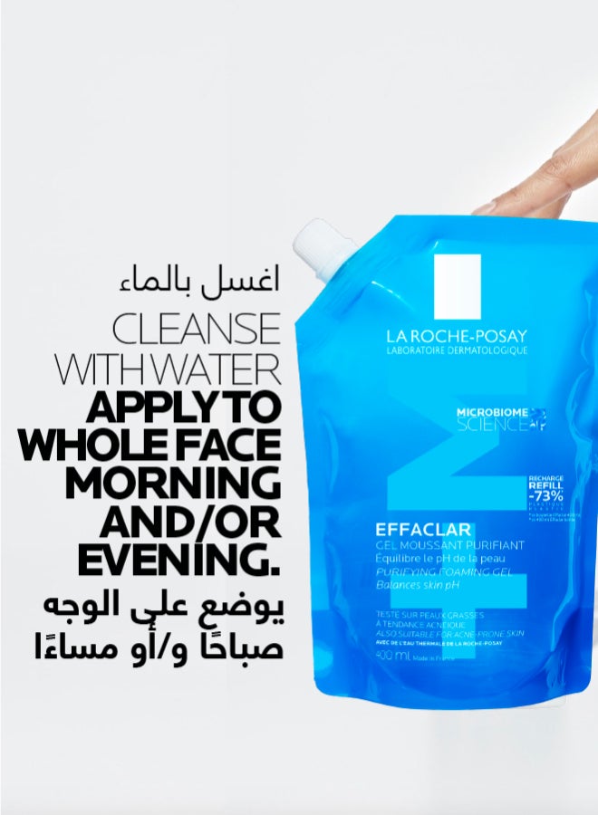 Effaclar Acne Purifying Foaming Gel Refill 400Ml - image 5