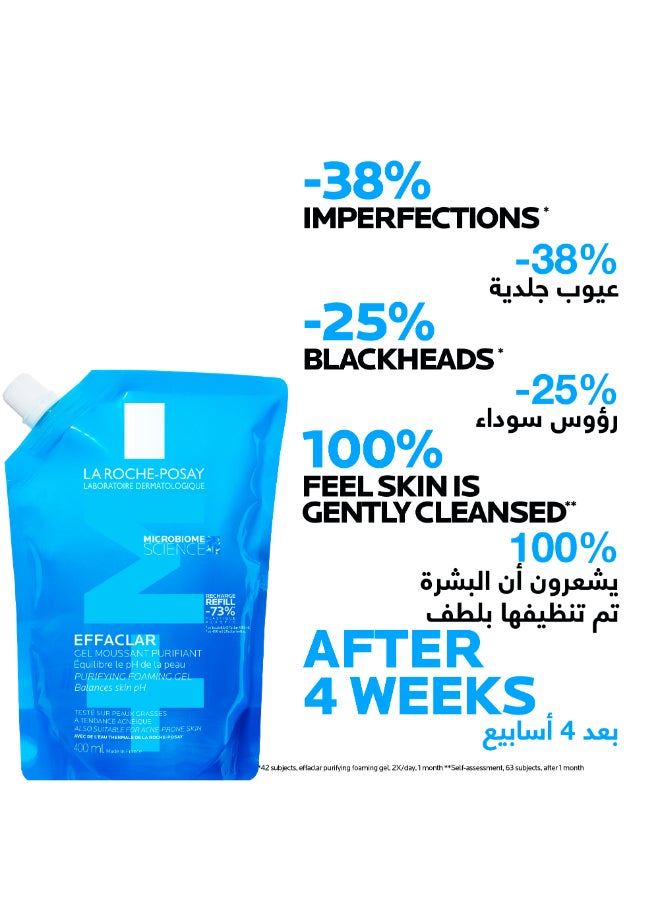 Effaclar Acne Purifying Foaming Gel Refill 400Ml - image 6
