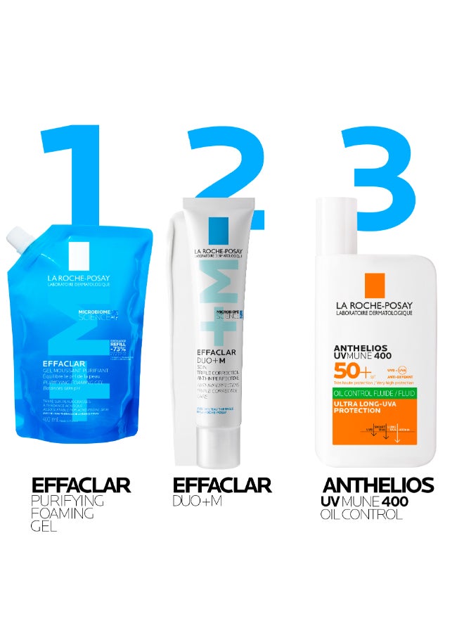 Effaclar Acne Purifying Foaming Gel Refill 400Ml - image 9