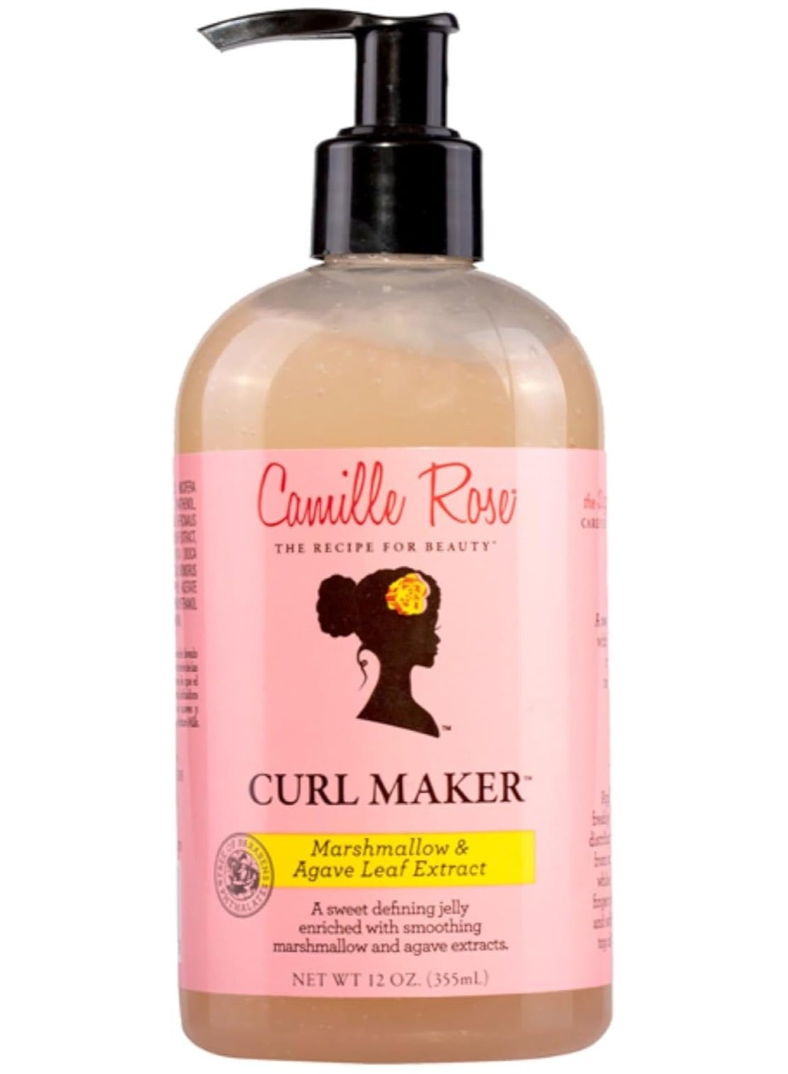 Curl Maker Jelly 12oz Nourishing & Defining Gel for Coily, Curly & Wavy Hair Natural & Clean Formula