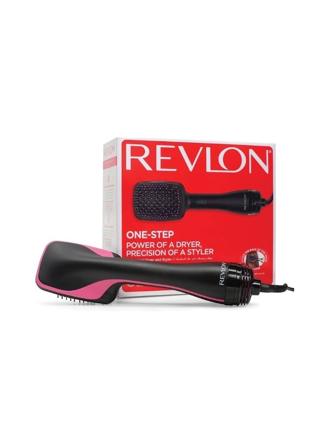 Revlon RVDR5212 Perfect Heat One-Step Dryer & Styler – 1100W Power, 2 Heat/Speed Settings – Large Paddle Brush for Fast Drying, Frizz Control & Smooth Styling