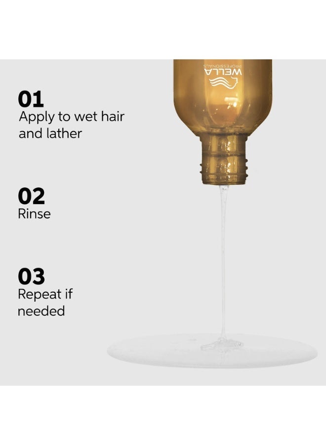 Wella Professionals ULTIMATE SMOOTH Shampoo for Dry, Dull & Frizzy Hair, For Shine & Smoothness, Color Safe, With Squalane & Omega 9, 250ml - image 3