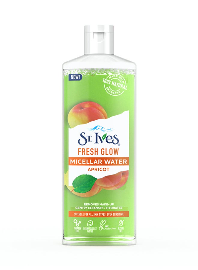 Apricot Micellar Water For Fresh Glowing Skin White 400ml