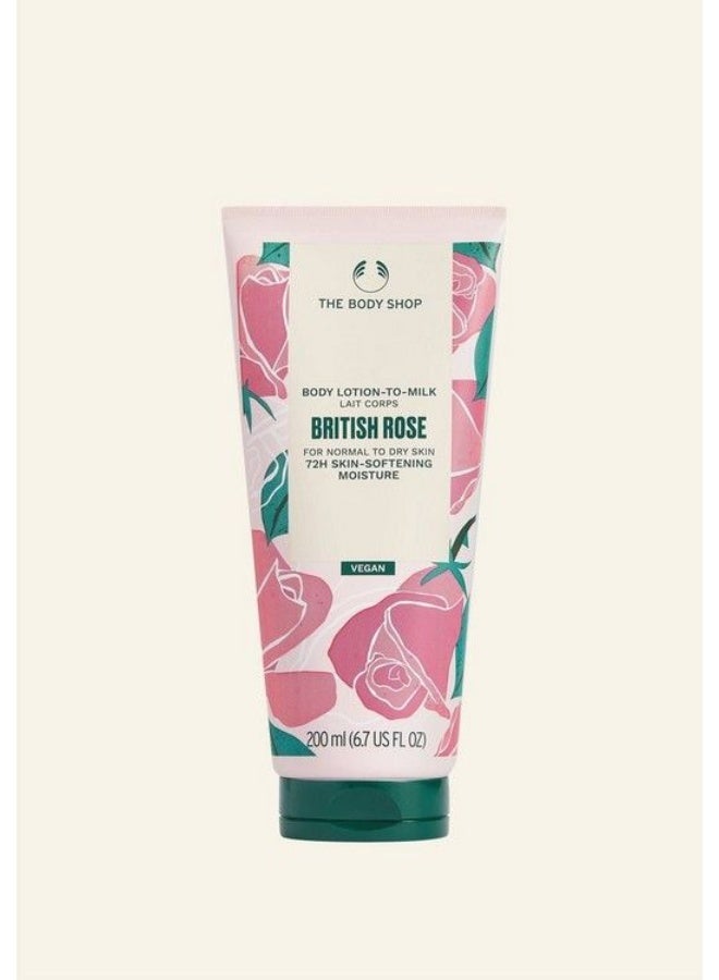 British Rose Lotion-To-Milk